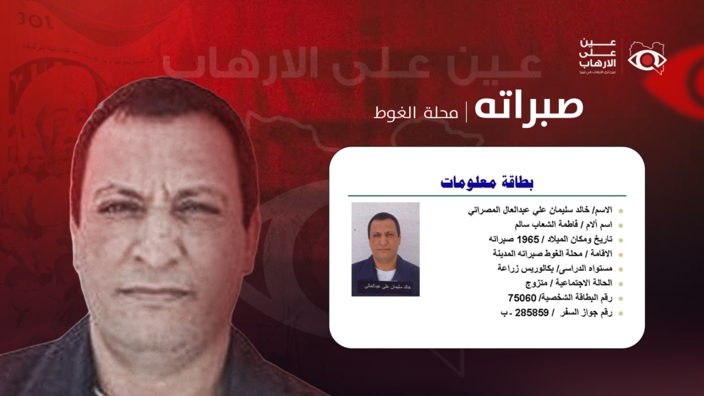 بطاقة أمنية لمن اطلق سراحهم عبر برنامج ليبيا الغد المراجعات داخل السجون الليبية.