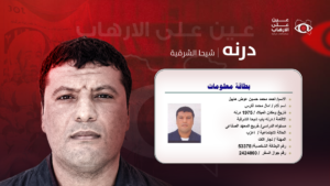 بطاقة أمنية لمن اطلق سراحهم عبر برنامج ليبيا الغد والمراجعات داخل السجون الليبية سنة ٢٠٠٩م.